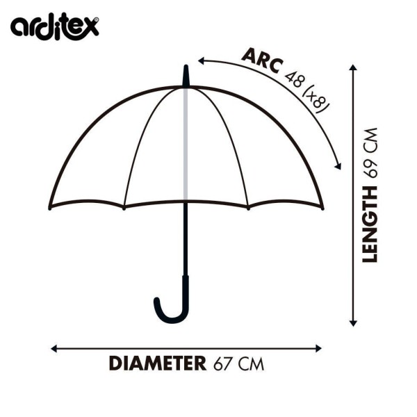 Angel Stitch Paraguas 48Cm
