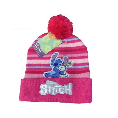 Stitch Gorro Con Ponpon