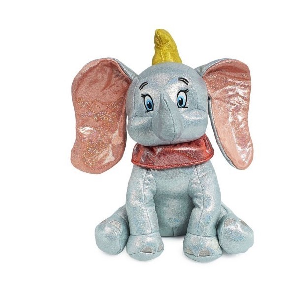 Dumbo Peluche Brillante Con Sonido 30Cm