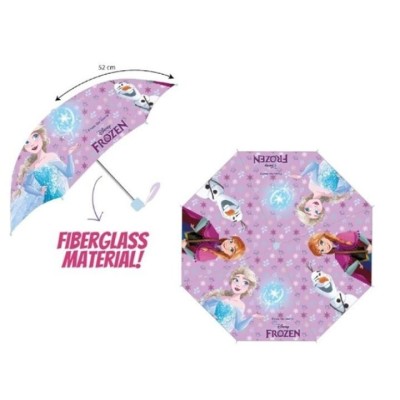 Frozen Paraguas Plegable Polyester Manual 52Cm