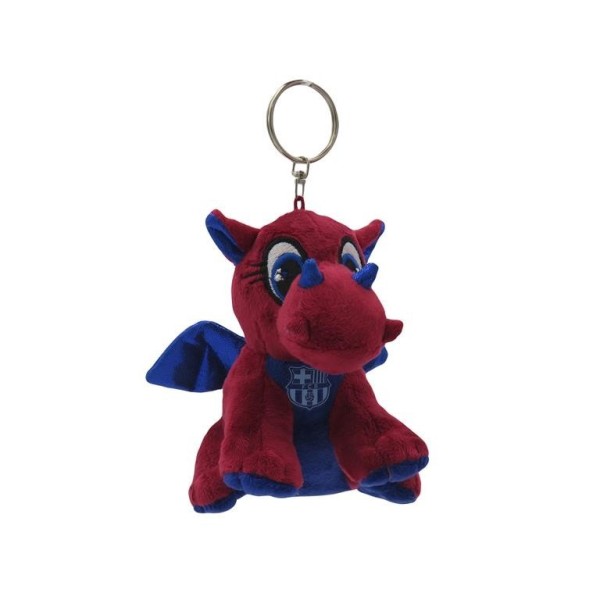 Fcb Peluche Con Llavero Dragon 12Cm