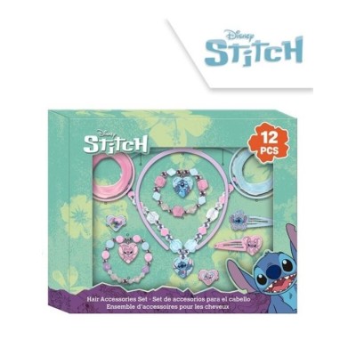 Stitch Set Joyas Y Accesorios 12Pcs
