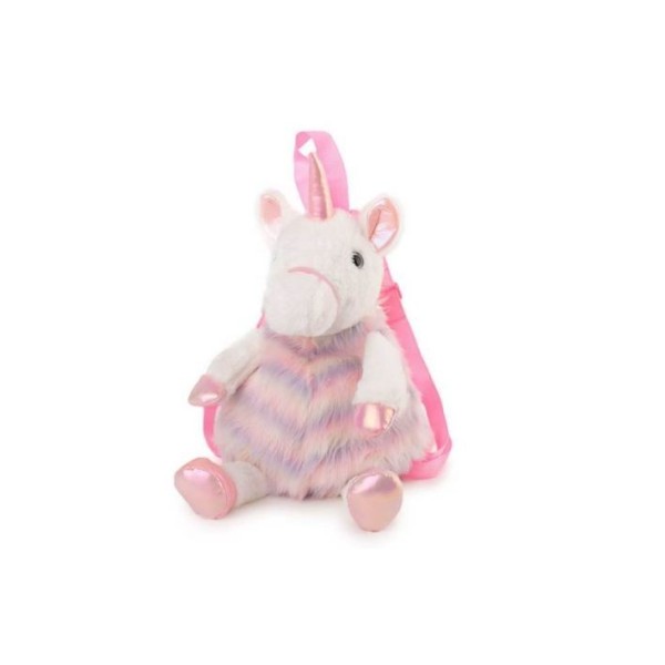 Unicornio Peluche Con Mochila 50Cm