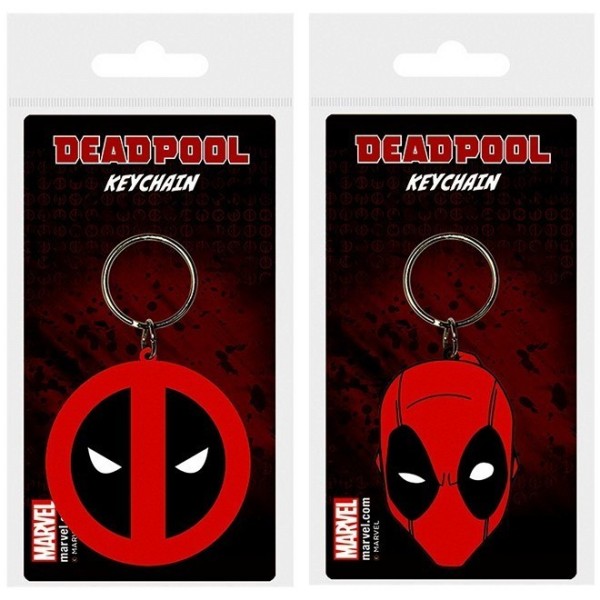 Deadpool Llavero 2D Pvc Surtidos 7X15,5Cm