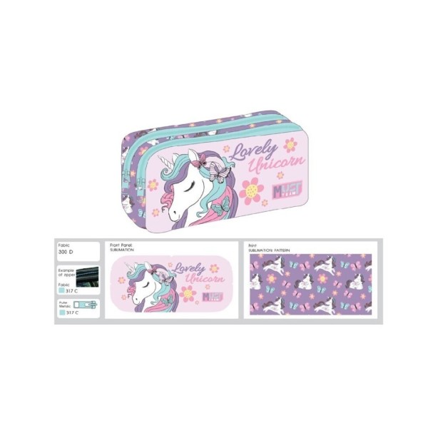 Unicornio Portatodo Doble