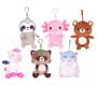 Kawaii Kuties Peluche Con Llavero 15Cm