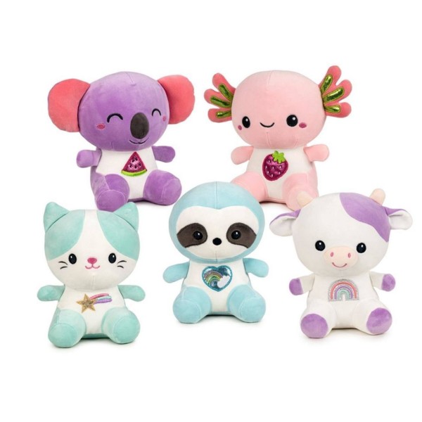 KAWAII SHIMY PLUSHIES PELUCHE 5MODELO 20CM