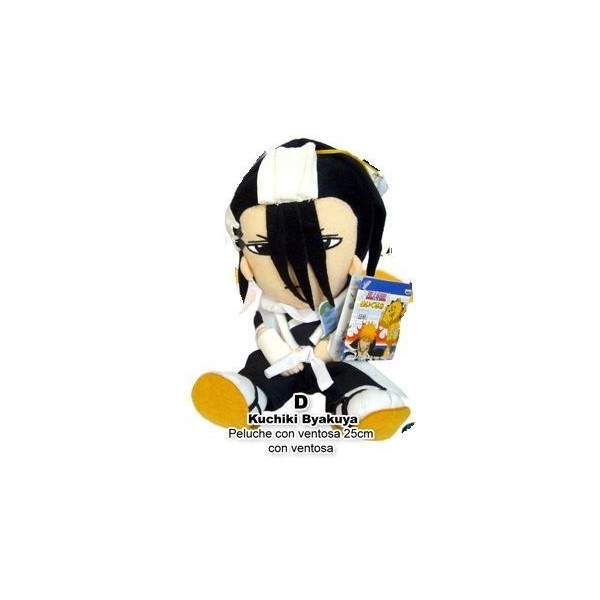 Byakuya Kuchiki Peluche Ventosa 25Cm