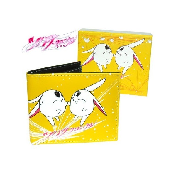 Tsubasa Reservoir Chronicle Mokona Billetero En Caja Color Amarillo Modelo-B
