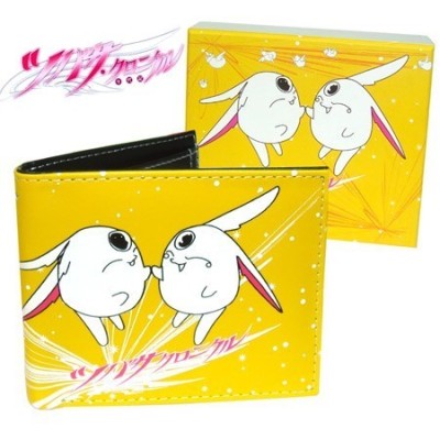Tsubasa Reservoir Chronicle Mokona Billetero En Caja Color Amarillo Modelo-B
