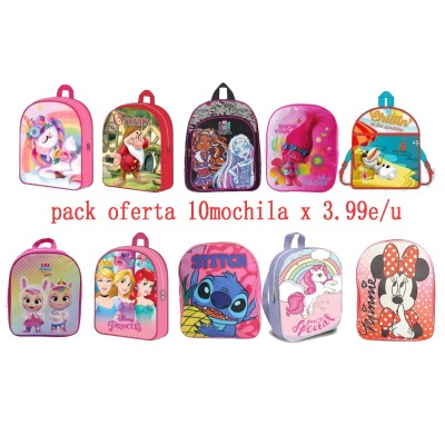 Mochila Pack Oferta 10Modelo