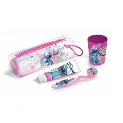 Stitch Pack Neceser Con Vaso Con Dentífrico 75 Ml Con Cepillo Dental