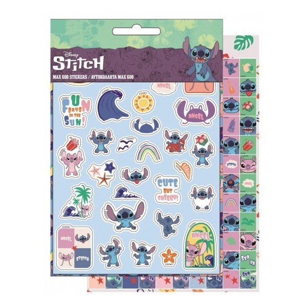 Stitch Pegatinas Congeladas 600