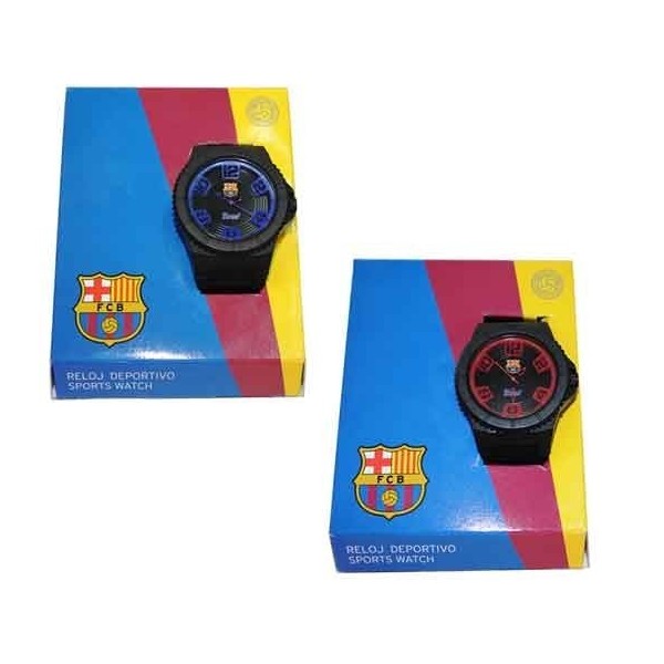 RELOJ CABAELLO 10ATM FCB BARCA  2 COLORES