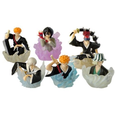 Figura Pack Bleach Ii Shinikami 6 Modelos 1.5E/U