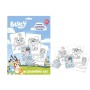Bluey Set Pintar Con Pegatina