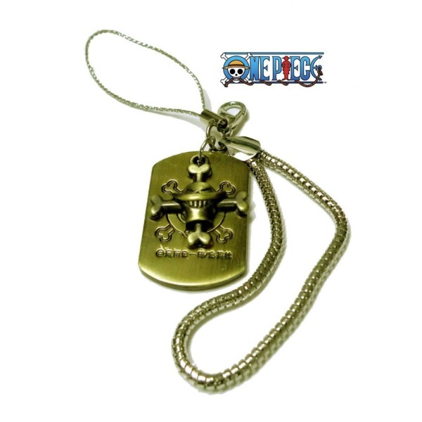 Llavero / Colgante Movil Metalico One Piece En Blister