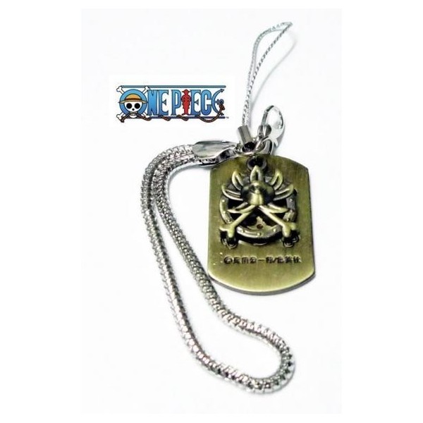 Llavero / Colgante Movil Metalico One Piece En Blister