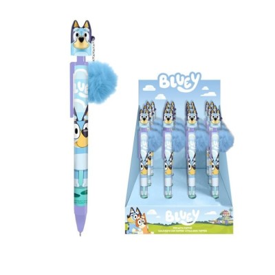 Bluey Boligrafo Con Ponpon