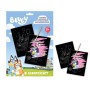 Bluey Set De Scratch Art