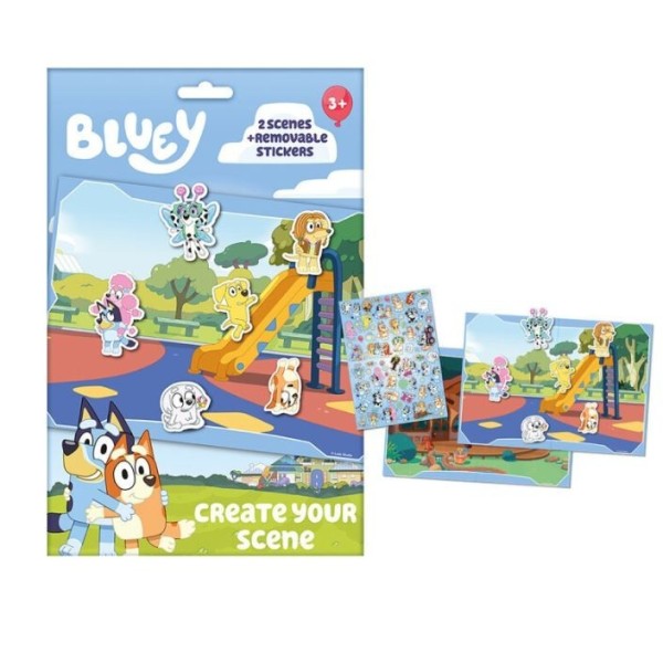 Bluey Cuaderno Crea Tu Escena