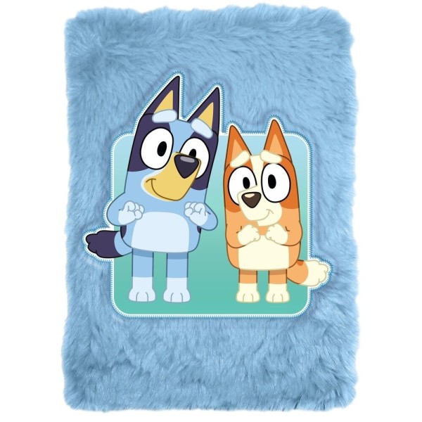Bluey Libreta Con Peluche