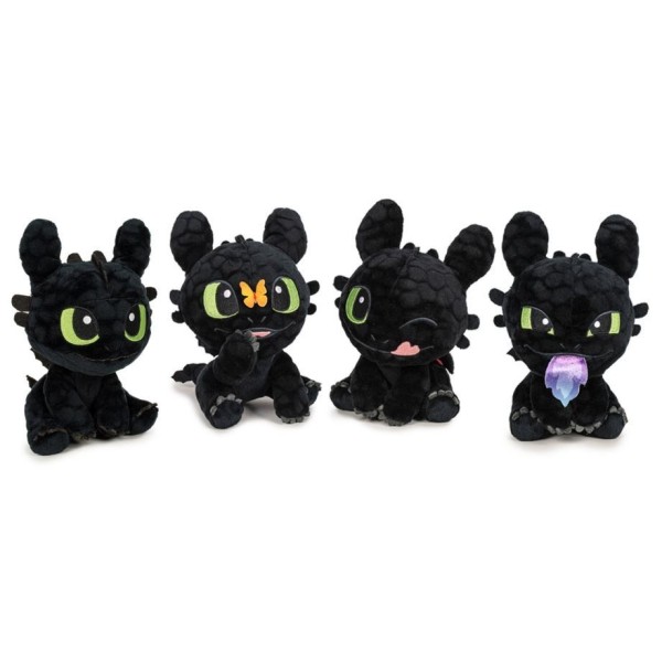 Httyd Peluche 4Modelo Surtidos 30Cm-Toothless