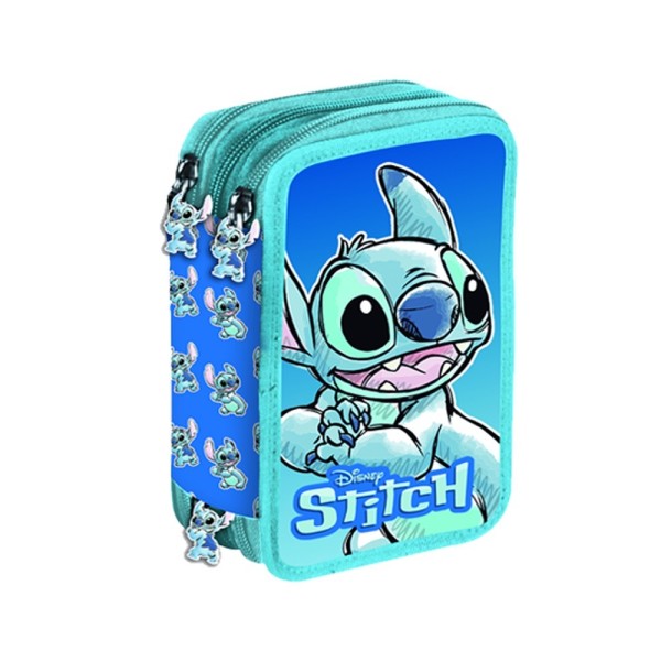 Stitch Plumier 3 Cremallera