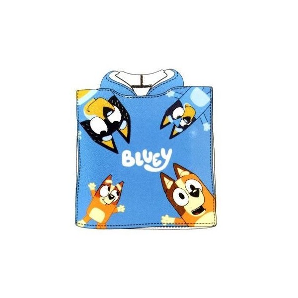 Bluey Poncho Polyester 50*110Cm