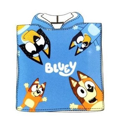 Bluey Poncho Polyester 50*110Cm