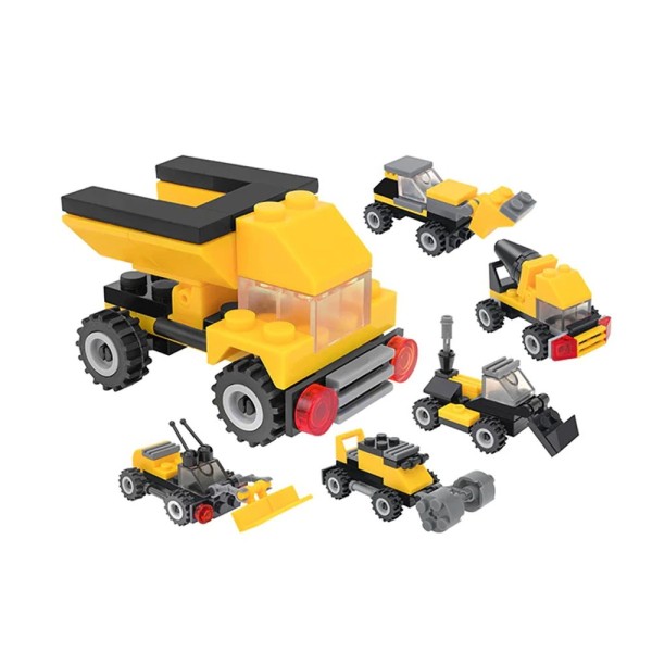 Cubix Construction Vehiculos 27-32Pcs 6Modelo