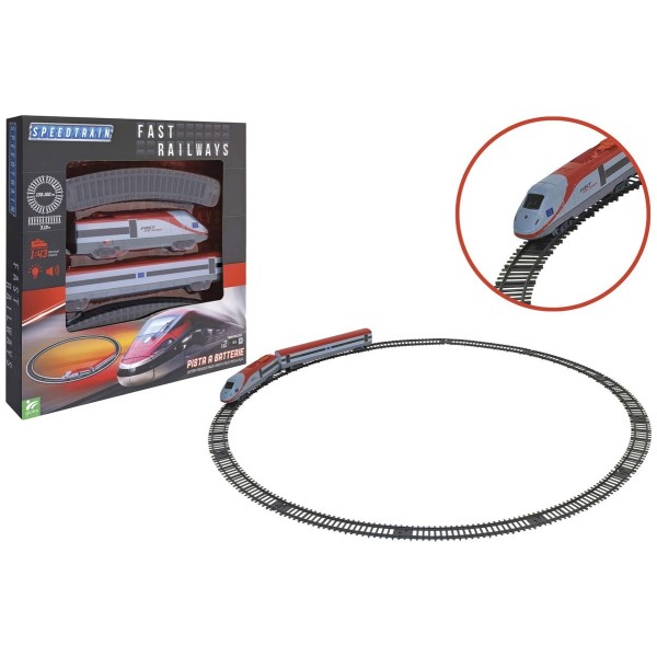 Tren Con Pista A Batterie 3.10Metro