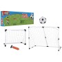 Portería De Fútbol 2 En 1 De Plástico Con Balón Y Bomba 70*110*145Cm
