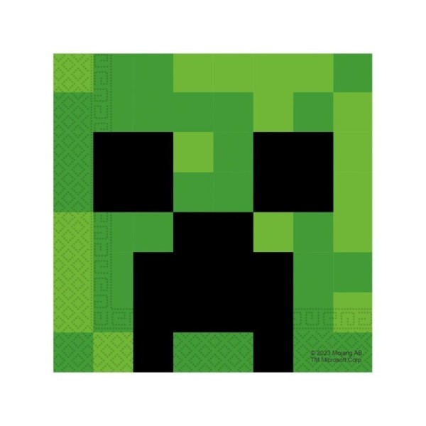 Minecraft Servilletas 33X33 Cm