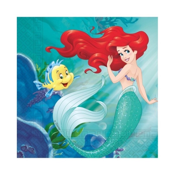 Sirenita Servilletas 33X33 Cm