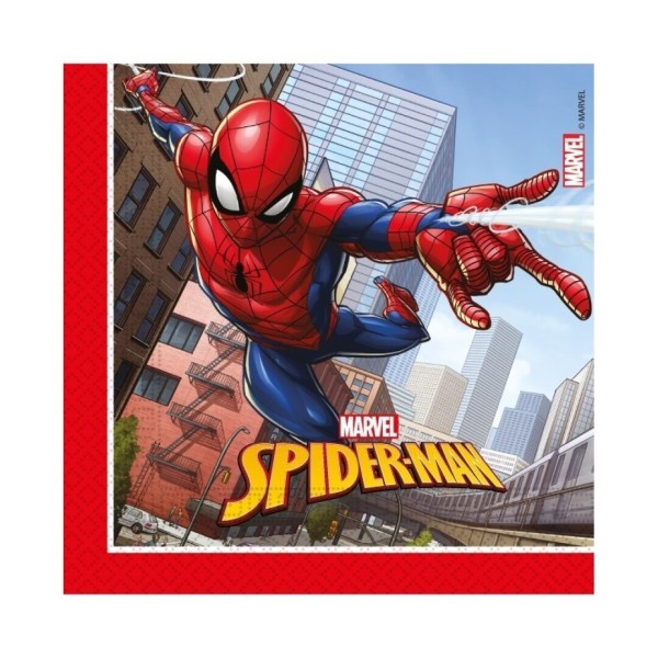 Spiderman Servilletas 33X33 Cm
