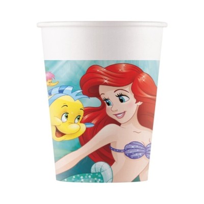 Sirenita Vasos Papel 200Ml (8Uns)