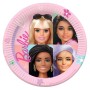 Barbie Platos Papel 23Cm (8 Uds)