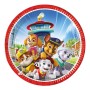 Paw Patrol Platos Papel 23Cm 8U
