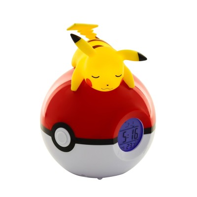 Pokemon Figura Reloj Despertador Con Luz 13*19Cm