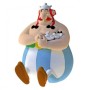 OBELIX SENTADO CON IDEFIX HUCHA 17 CM PVC ASTERIX EL GALO