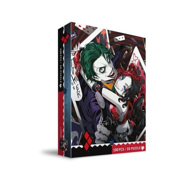 Joker&Harley Quinn Puzzle 3D 100Pcs 23*31Cm