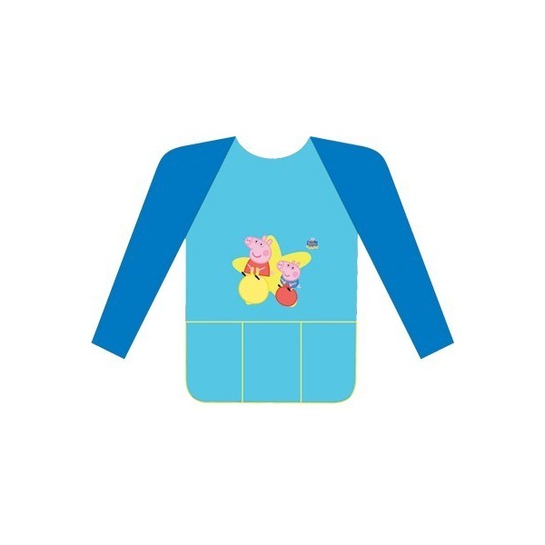 Delantal Escolar Globos Peppa Pig