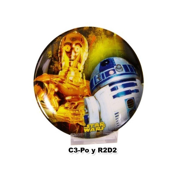 R2-D2 Y C3-Po En Platito Decoracion Star War