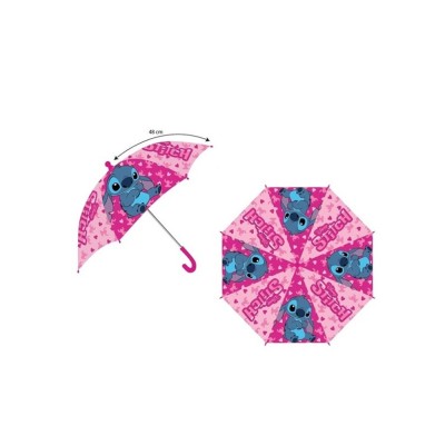 Stitch Paraguas Polyester Automatico 48Cm