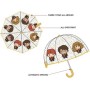 Harry Potter Paraguas Transparente Auto 46Cm