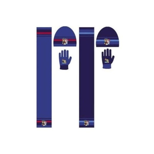 Paw Patrol Set Gorro+Bufanda+Guantes