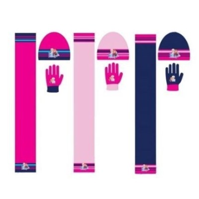 Frozen Set 3Pcs Gorro+Bufanda+Guantes