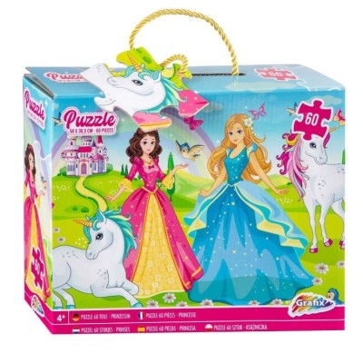 Puzzle Princesses, 60 Pcs 58*38.5Cm
