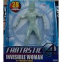 Toy Biz Cuatro Fantasticos 4 Mujer Invisible Transparente Figura Appr 30Cm Pvc